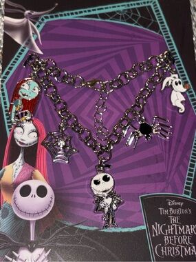 Disney Tim Burtons the Nightmare Before Christmas bracelet